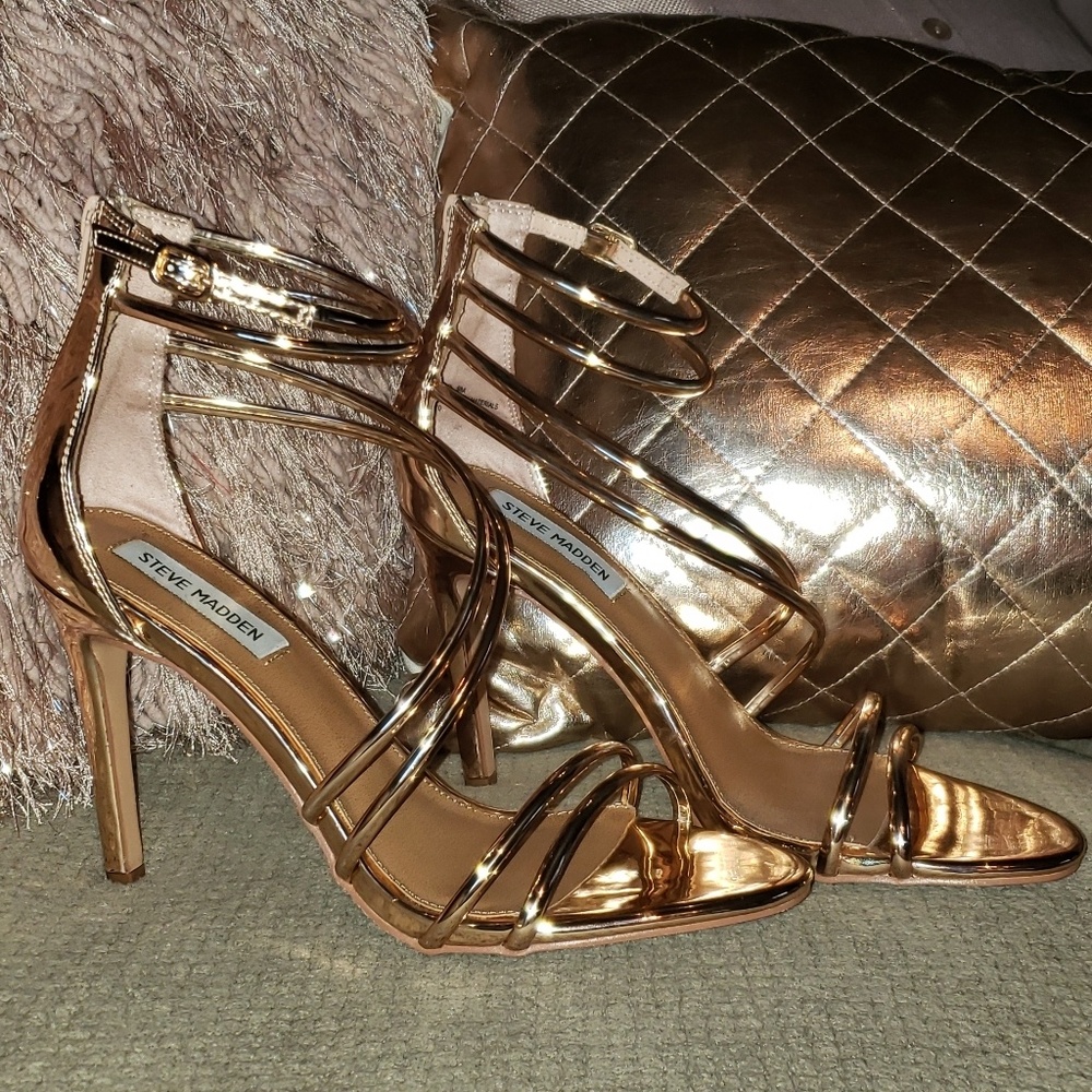 Steve Madden Rose Gold Heels